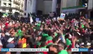 Algérie : la mobilisation s'intensifie et gagne tout le pays