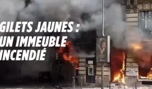 Gilets jaunes : une femme et son bébé sauvés d'un incendie à Paris