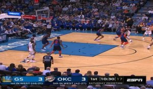 Golden State Warriors at Oklahoma City Thunder Recap Raw