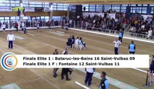 Troisième tour, tir progressif, E1 : Balaruc-les-Bains contre Saint-Vulbas, E1F : Fontaine contre Saint-Vulbas, Saint-Maurice l'Exil 2019