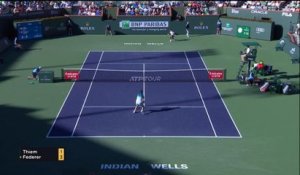 Indian Wells - Thiem bat Federer en finale (3-6 ; 6-3 ; 7-5)