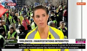EXCLU - Une "gilet jaune" annonce en direct à la Maire du 8e que la manifestation va revenir sur les Champs-Elysées samedi prochain - VIDEO