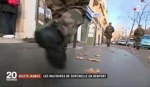 Les militaires de Sentinelle vont être mobilisé lors des manifestations du samedi des Gilets Jaunes pour protéger des bâtiments officiels