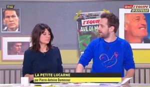 L'émission "Stade 2" sur France 2 s'inspire d'un sketch d'un chroniqueur de "L'Equipe d'Estelle" sur la chaîne l'Equipe - VIDEO