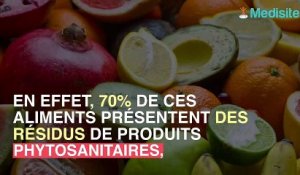 Pesticides : 70% des fruits et légumes en ont même après rinçage