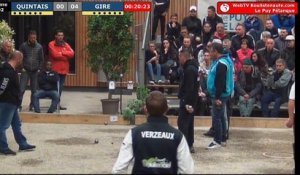 National du Puy Pétanque 2018 : 16ème QUINTAIS vs GIRE