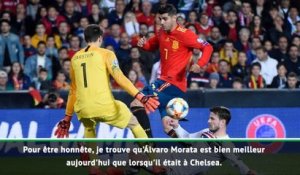 Espagne - Enrique : "Morata est bien meilleur aujourd'hui"
