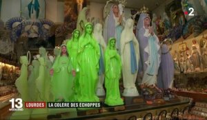 Lourdes : les commerçants d'articles religieux en colère