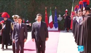 Macron reçoit le président chinois Xi Jinping et appelle à un "multilatéralisme fort"