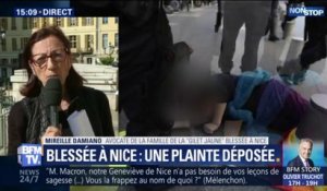 Gilets à jaunes à Nice: les enfants de la septuagénaire gravement blessée par la police ont porté plainte