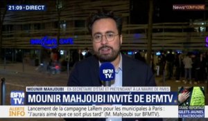 Lancement de la campagne LaRem à la mairie de Paris: Mounir Mahjoubi "aurait souhaité que ce soit un peu plus tard"