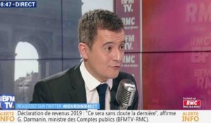 Gérald Darmanin veut supprimer la redevance TV - ZAPPING ACTU DU 29/03/2019