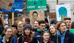 Des milliers de jeunes Allemands se mobilisent pour le climat