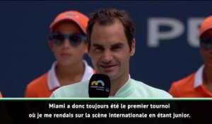 Miami - Federer : "Gagner ici signifie beaucoup pour moi"
