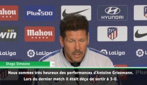 Atlético - Simeone : "Si Griezmann a quelque chose à annoncer..."