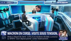 Emmanuel Macron en Corse: Visite sous tension
