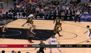 Atlanta Hawks at San Antonio Spurs Raw Recap