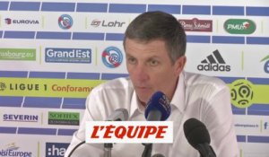 Laurey «42 points, c'est très bien» - Foot - L1 - Strasbourg