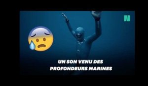 Quel est ce son effrayant capté par l&#39;apnéiste Guillaume Néry au fond de la mer ?