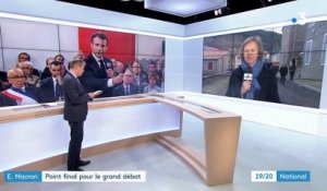 Grand débat : point final pour Emmanuel Macron