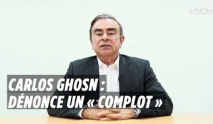 Carlos Ghosn dénonce un « complot »