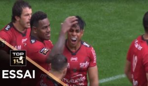 TOP 14 - Essai Malakai FEKITOA 2 (RCT) - Toulon - Toulouse - J21 - Saison 2018/2019