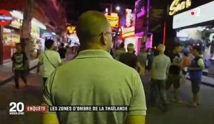 Le 20h de France 2 enquête sur les zones d'ombres de la Thaïlande et des policiers corrompus - Regardez