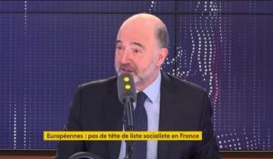 Européennes : la liste LREM "fait partie des listes pour lesquelles je peux voter" affirme Pierre Moscovici