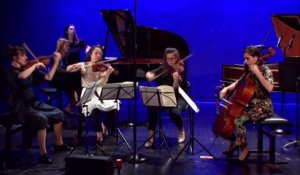 Schumann : Quintette pour piano et cordes - allegro brillante (Quatuor Zaïde / Suzana Bartal)