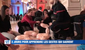 À la UNE : un exercice de simulation d'attentat au collège des Beauregards à Montbrison / un millier d'infirmiers au Zénith de Saint-Etienne demain / les habitants de Boisset-Saint-Priest solidaires / le festival des 7 collines a 25 ans cette année.