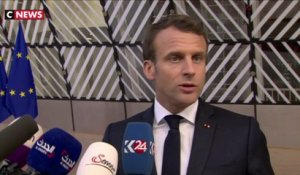 Emmanuel Macron sur le Brexit : «Pour moi, rien n’est acquis»