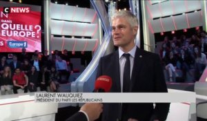 Arrivé de Laurent Wauquiez