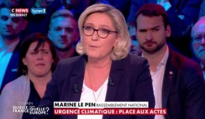 La conclusion de Marine Le Pen