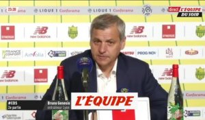 Genesio «C'est faux !» - Foot - L1 - OL