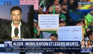 Alger: Mobilisation et légers heurts