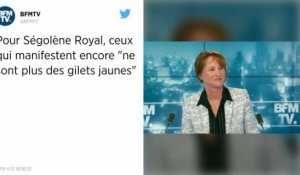Les manifestants "ne sont plus des 'gilets jaunes'", estime Ségolène Royal