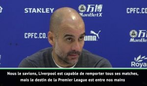 34e j. - Guardiola : "Le destin de la Premier League est entre nos mains"