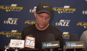 Shootaround Interviews, 4.14Coach Quin Snyder, Joe Ingles, Royce O'Neale