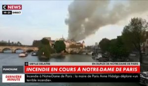 Incendie en cours à Notre-Dame de Paris