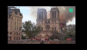 Notre Dame de Paris en flammes, les images de l&#39;impressionnant incendie