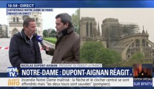 Nicolas Dupont-Aignan sur Notre-Dame: "On veut savoir pourquoi c'est arrivé"