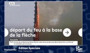 Une nouvelle hypothèse sur le départ de l'incendie de Notre-Dame de Paris