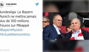 Bundesliga. Le Bayern Munich ne mettra jamais plus de 100 millions d'euros sur Mbappé.