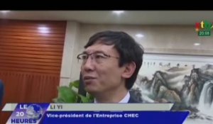 RTB/Visite de l’entreprise CHEC à Pékin par la délégation de la première commission mixte entre le Burkina et la Chine