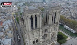 Notre-Dame de Paris : les dégâts filmés par un drone
