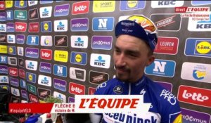 Alaphilippe «Content d'avoir terminé devant» - Cyclisme - Flèche Brabançonne