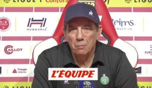Gasset «On figure parmi les 6-7 équipes qui visent l'Europe» - Foot - L1 - Saint-Etienne