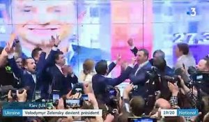 Présidentielle en Ukraine : victoire de l'acteur Volodymyr Zelensky