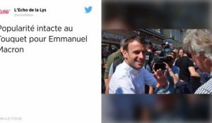 La cote de popularité d’Emmanuel Macron en légère hausse