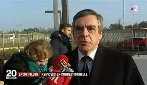 Soupçons d'emplois fictifs : Pénélope et François Fillon seront jugés en correctionnelle